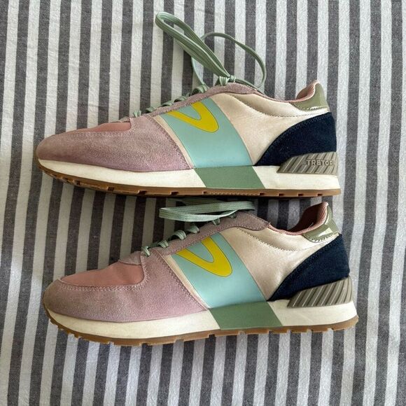 TRETORN Women's Loyola Lace Up Sneakers Size 8 - Picture 2 of 10